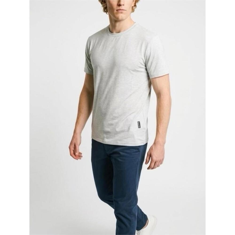 Comfrt Cloud  Tee Unisex  Size Large Color Lt Heather Grey New In Bag - Picture 4 of 16